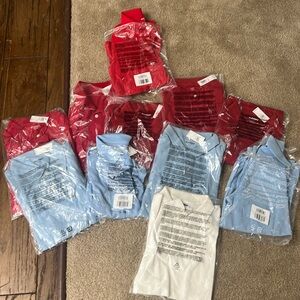 Lot of 11 Old Navy uniform Shirts! Boys XL and L.